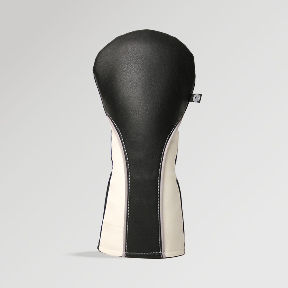 Apex Black and White Golf Driver Cover
