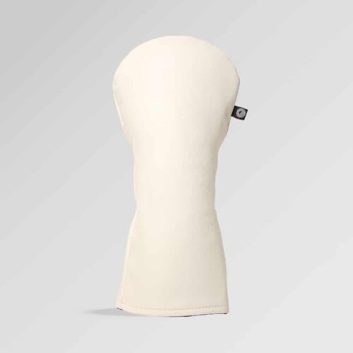 Classic White Golf Driver Cover