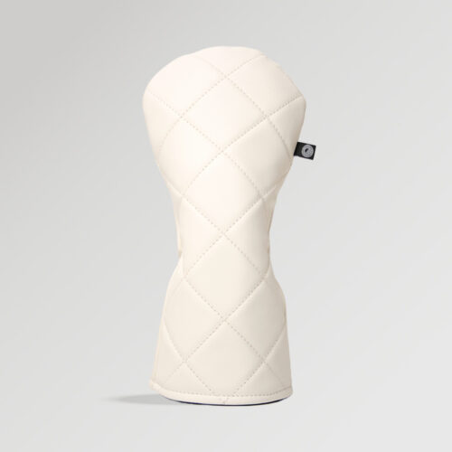 Mayfair White Golf Driver Cover