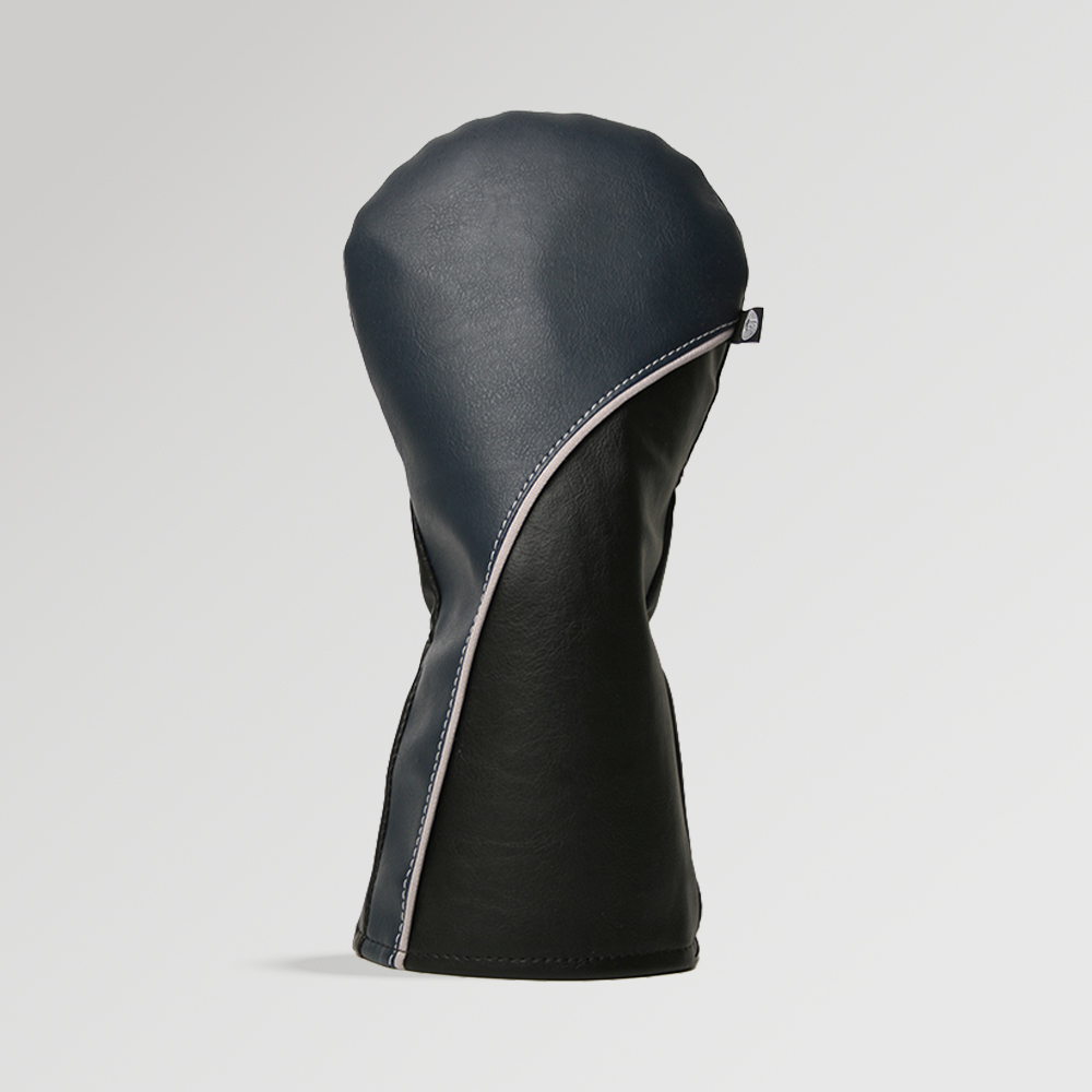 Signature Navy and Black Golf Driver Cover Signature Navy and Black Golf Driver Cover