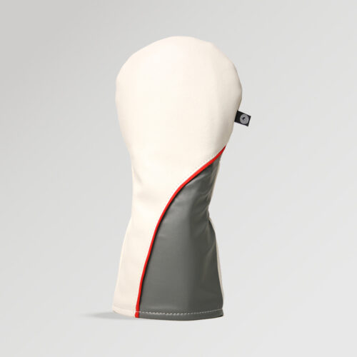 Signature White and Grey Golf Driver Cover