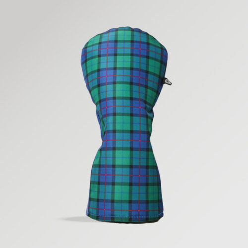 Sport Blue Tartan Golf Driver Cover