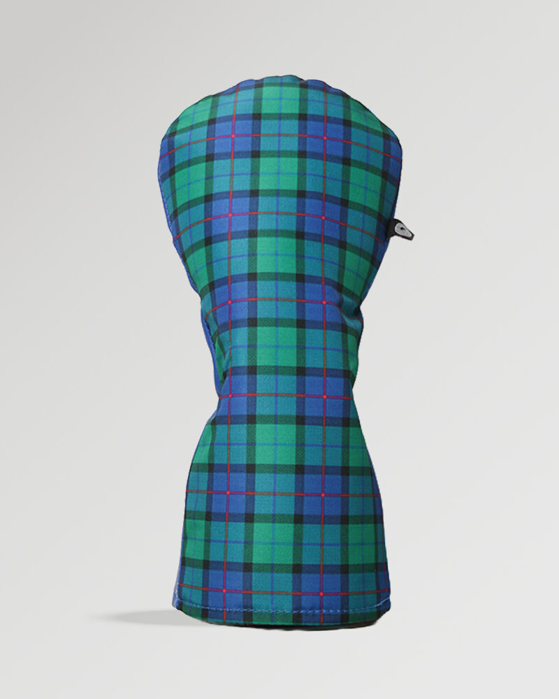 Sport Blue Tartan Golf Driver Cover