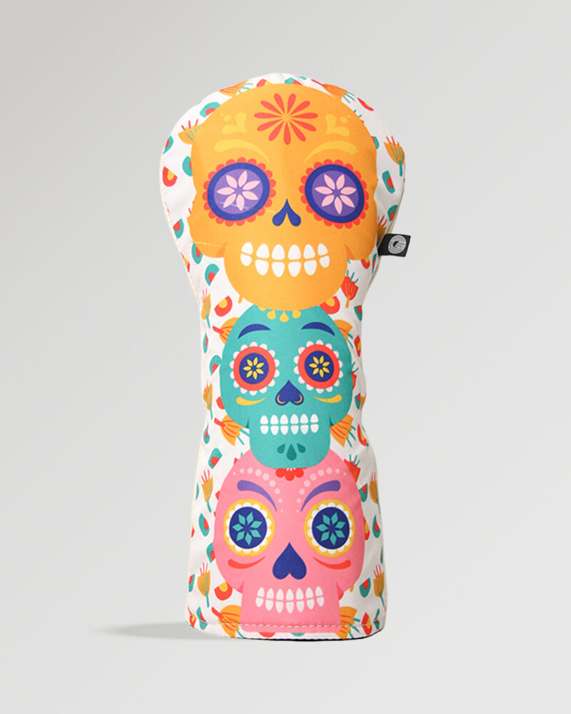 Sport Candy Skull Golf Driver Cover