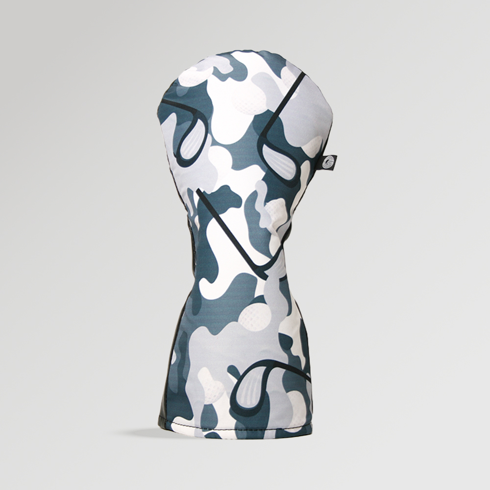 Sport Golf Grey Camo Golf Driver Cover