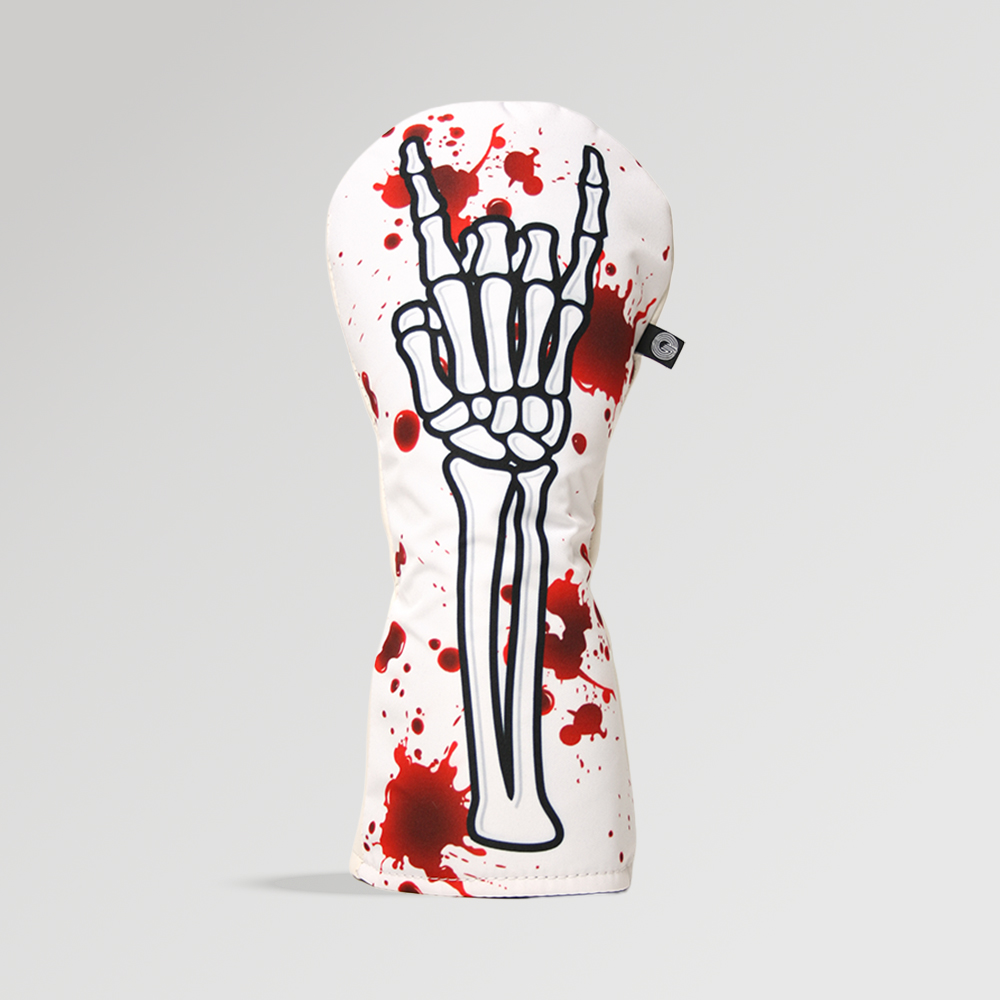 Sport White Skeleton Golf Driver Cover Sport White Skeleton Golf Driver Cover