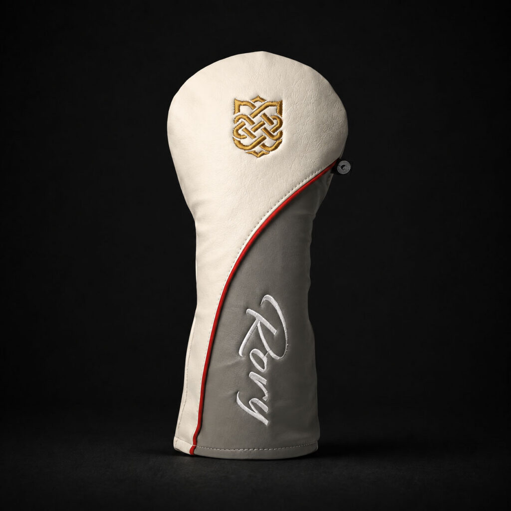 Signature customised golf driver headcover